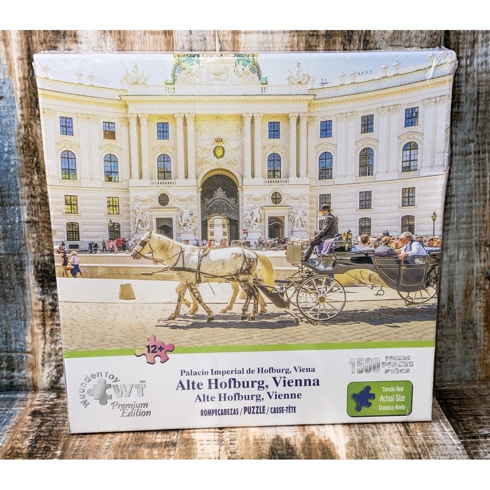Wuundentoy Puzzle 1500 Jigsaw Alte Hofburg Vienna NEW